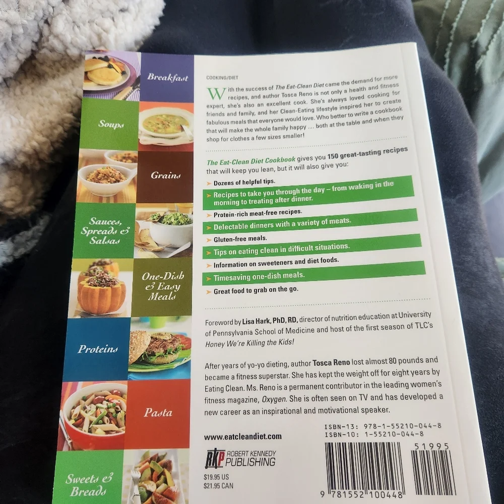 The Eat Clean Diet Cookbook by Tosca Reno